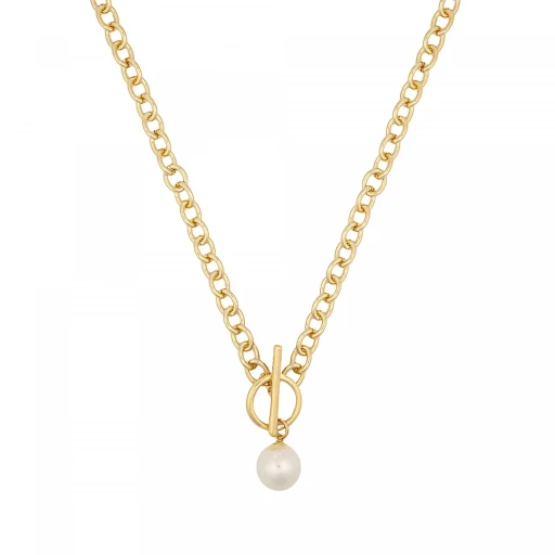 Колье Fiore Luna Pearl B2010PE-N02.1 BW/G