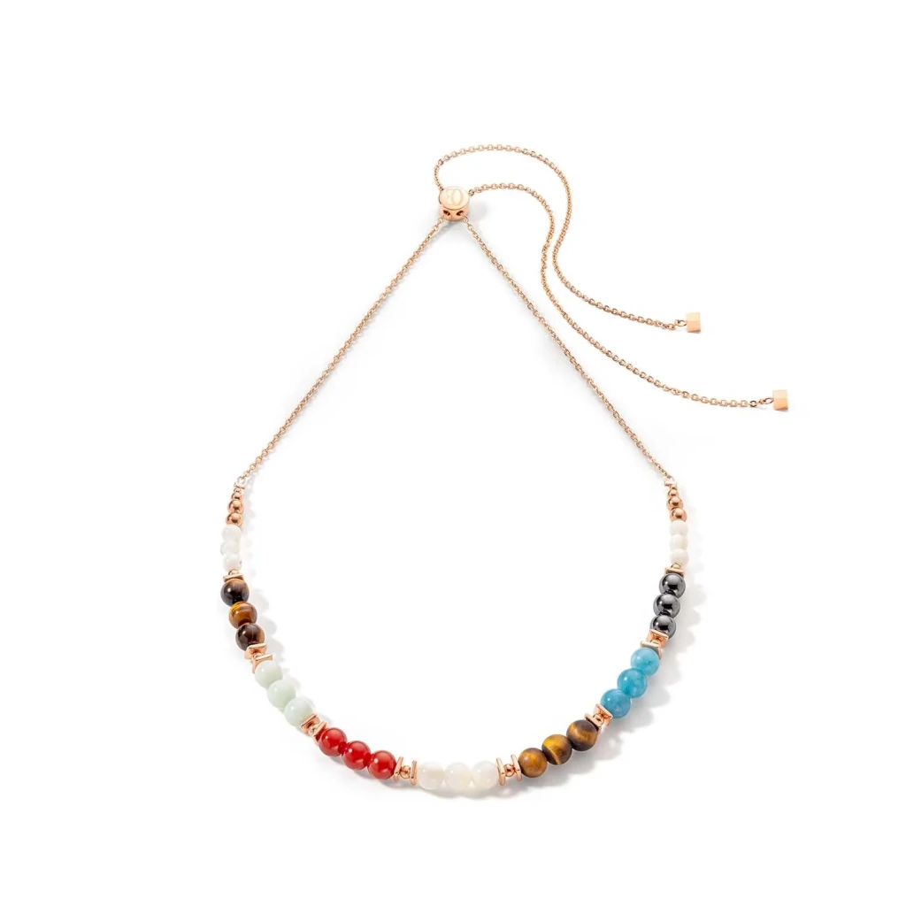 Колье Coeur de Lion Multicolor Boho 5075/10-1583
