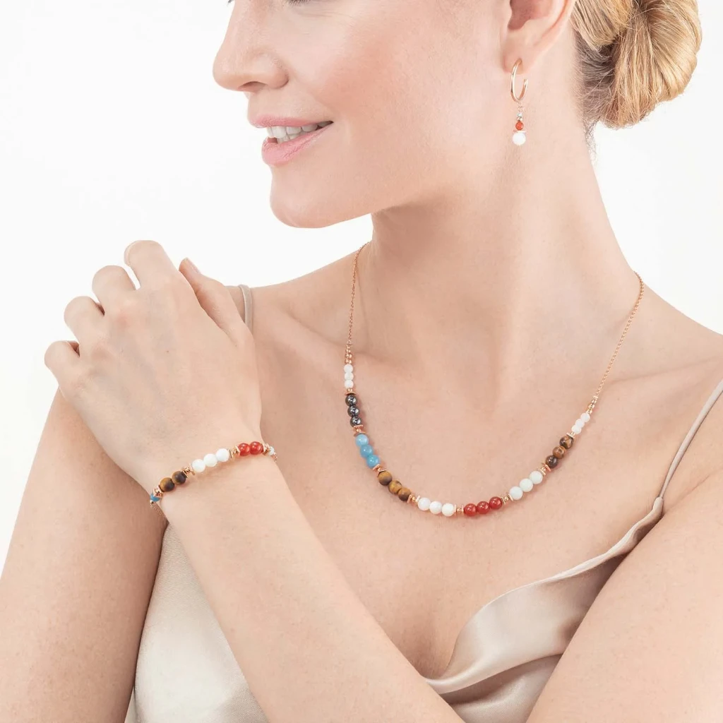 Колье Coeur de Lion Multicolor Boho 5075/10-1583