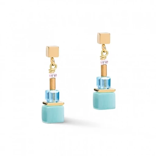 Серьги Coeur de Lion Multicolor Gold 2057/21-1516