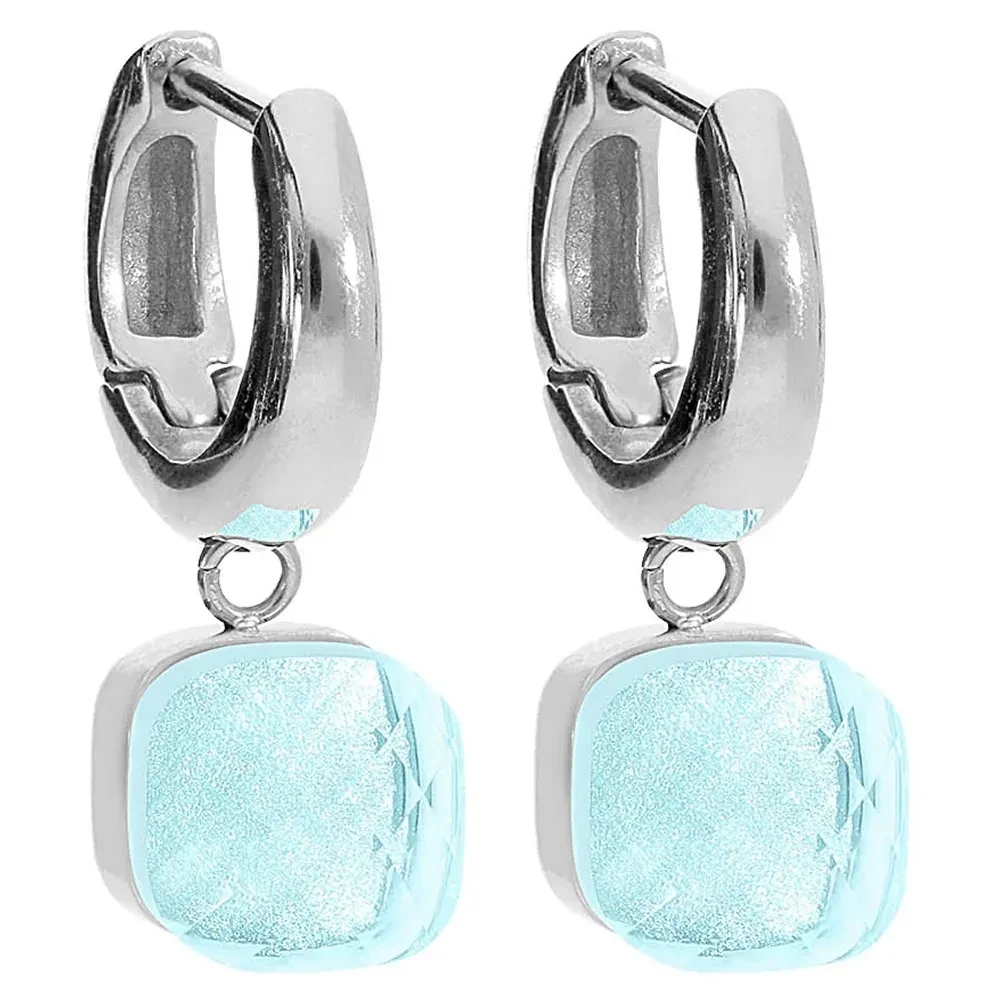 Серьги Qudo FIRENZE (S) Aquamarine 107000/20-6002