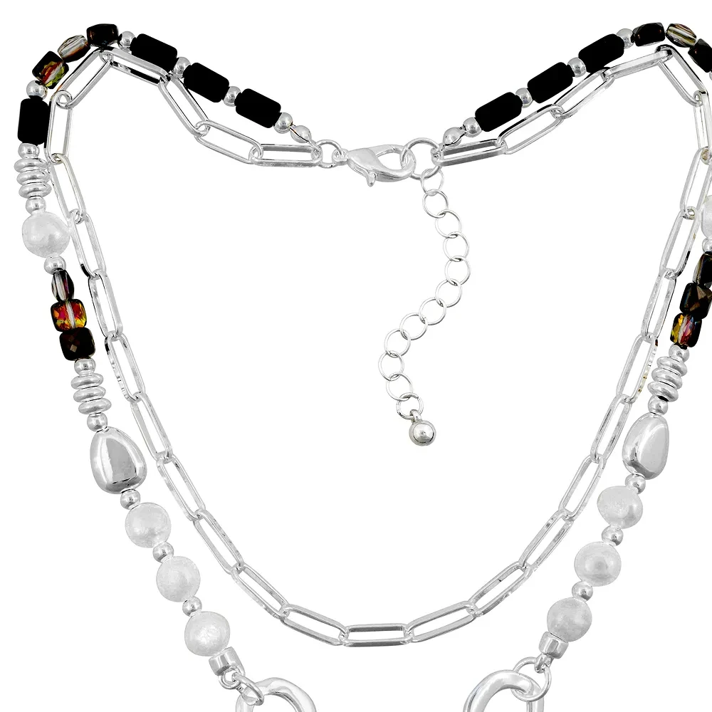 Колье Fiore Luna PEARL BCN09023-08 S