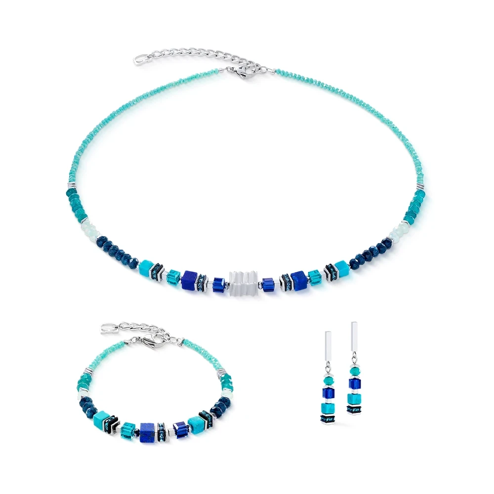 Колье Coeur de Lion Transformative Teal 3046/10-0607