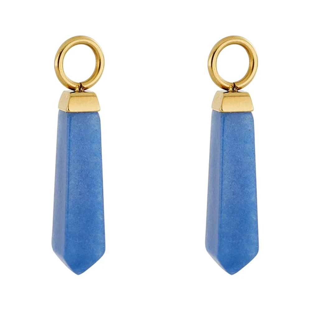 Подвески на серьги Gold-Blue 0051/44-0716