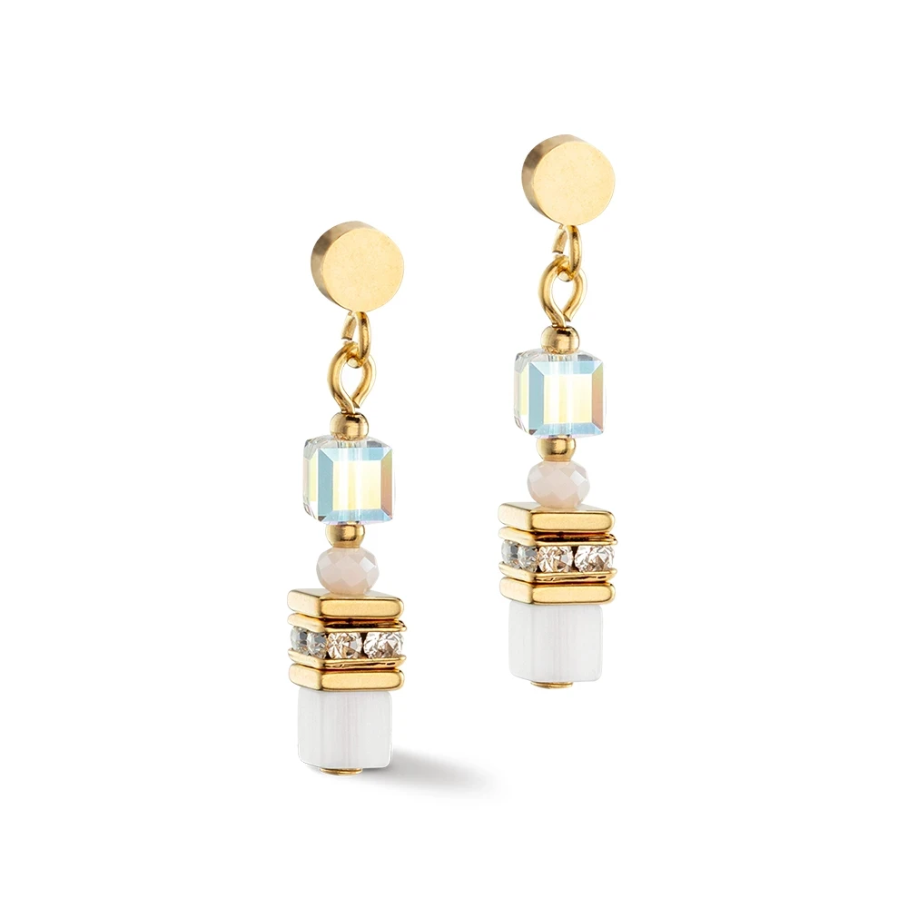 Серьги Coeur de Lion White-Gold 4565/21-1416