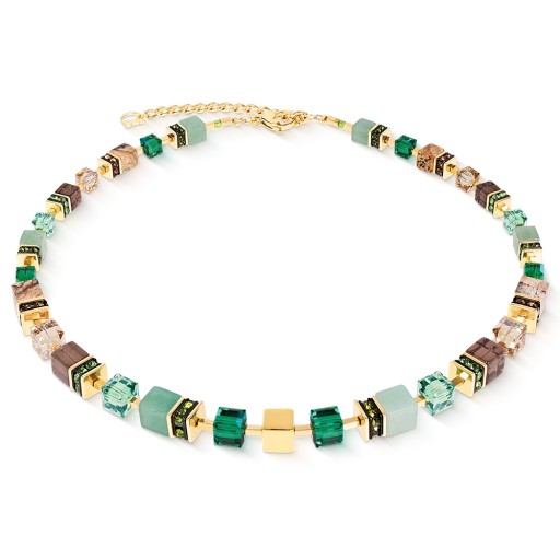 Колье Coeur de Lion Green-Gold 3039/10-0516
