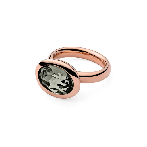 Кольцо Qudo Tivola Black Diamond 18 мм 631285/17.8 BW/RG