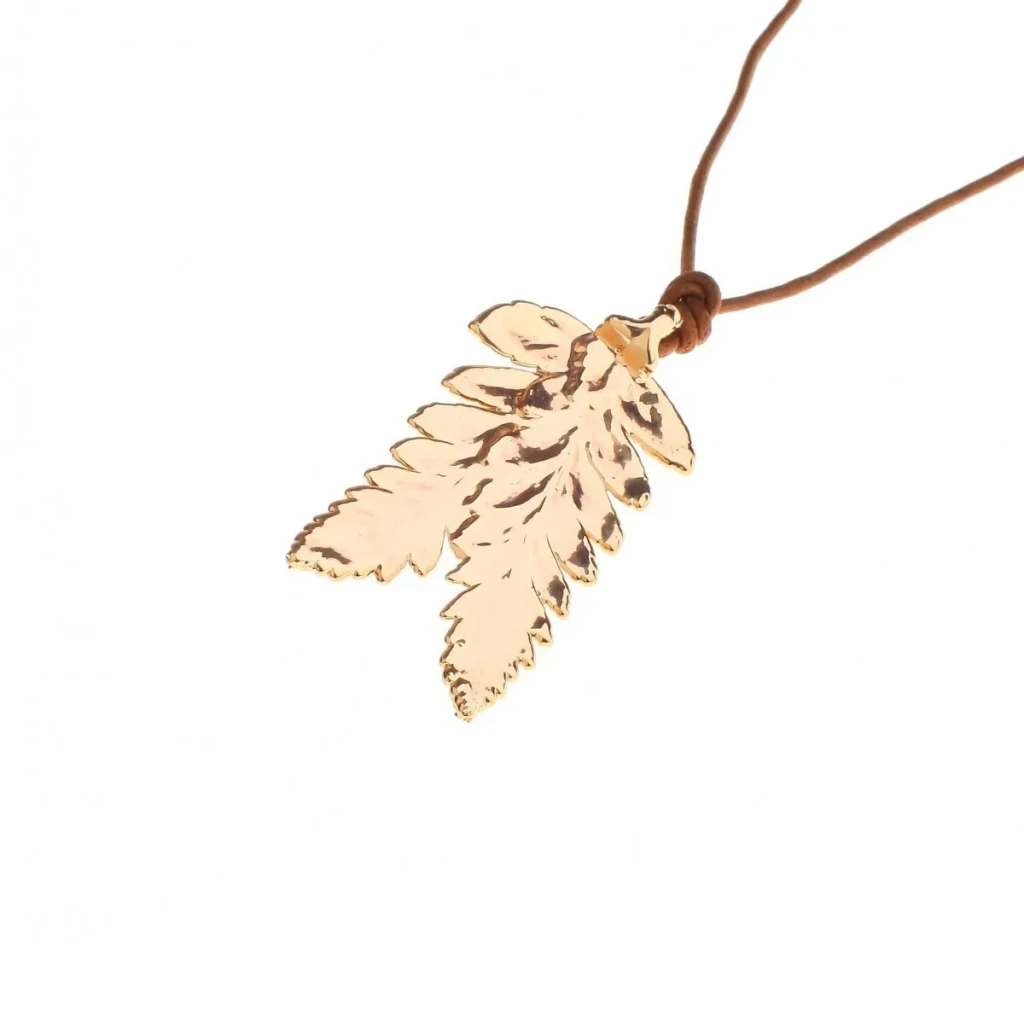 Колье Ester Bijoux Double Fern LF12A-R BR