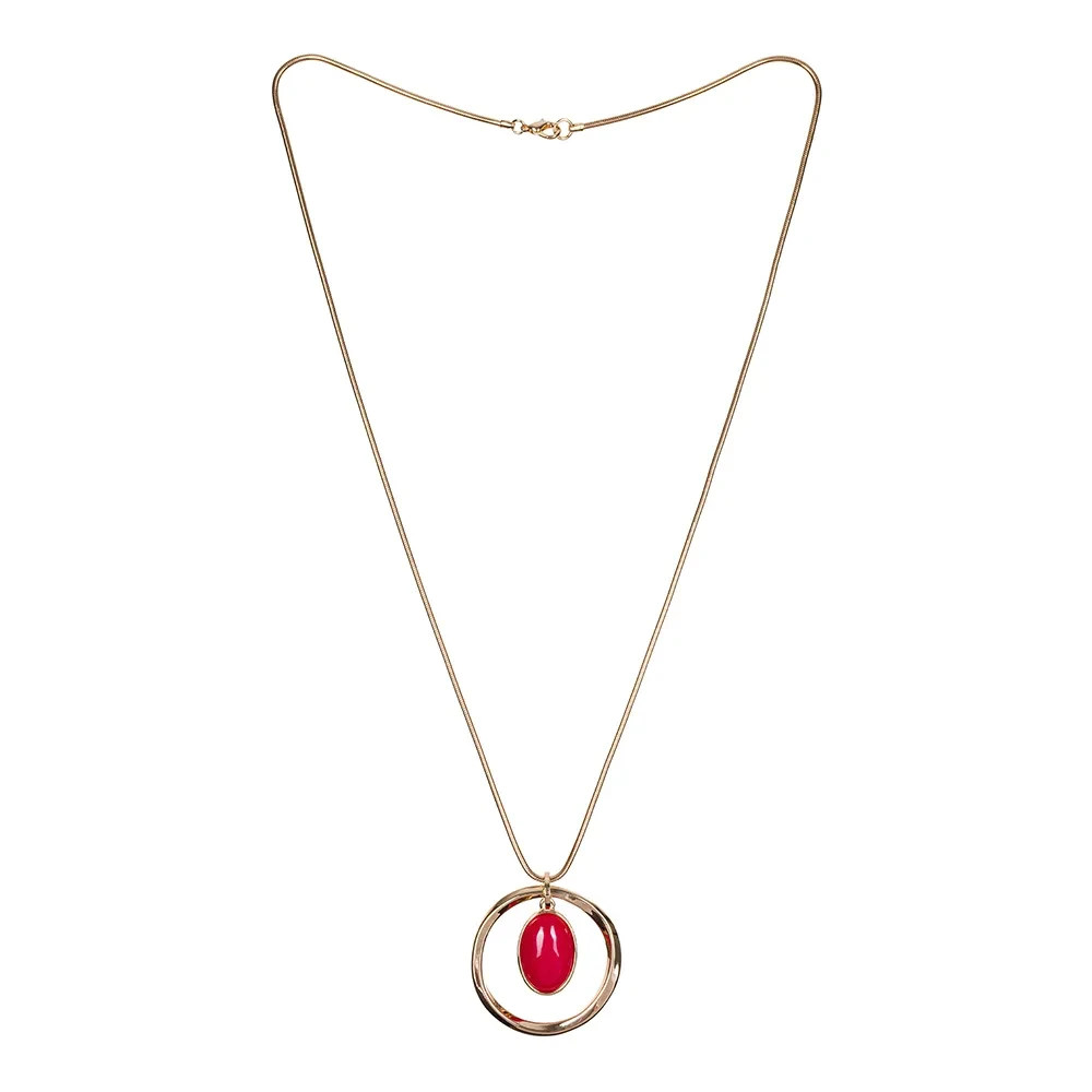 Колье Fiore Luna RED QUARTZ LN5139 R/G