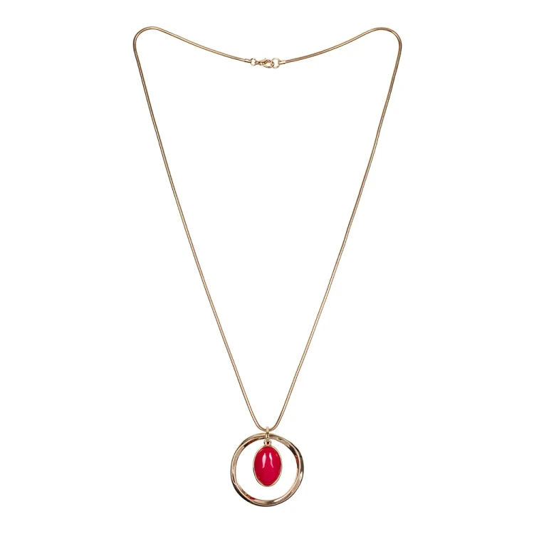 Колье Fiore Luna RED QUARTZ LN5139 R/G