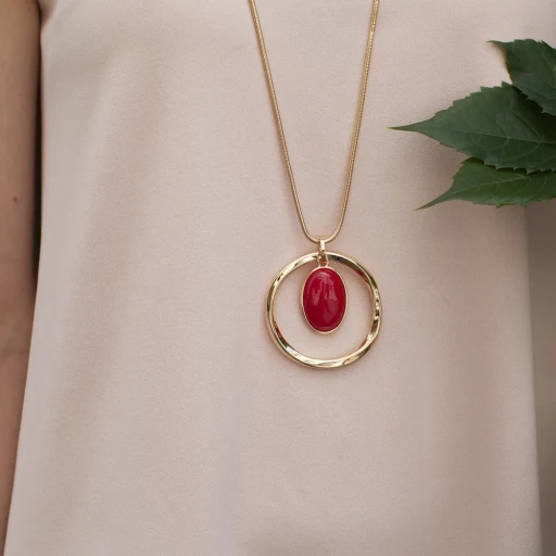 Колье Fiore Luna RED QUARTZ LN5139 R/G