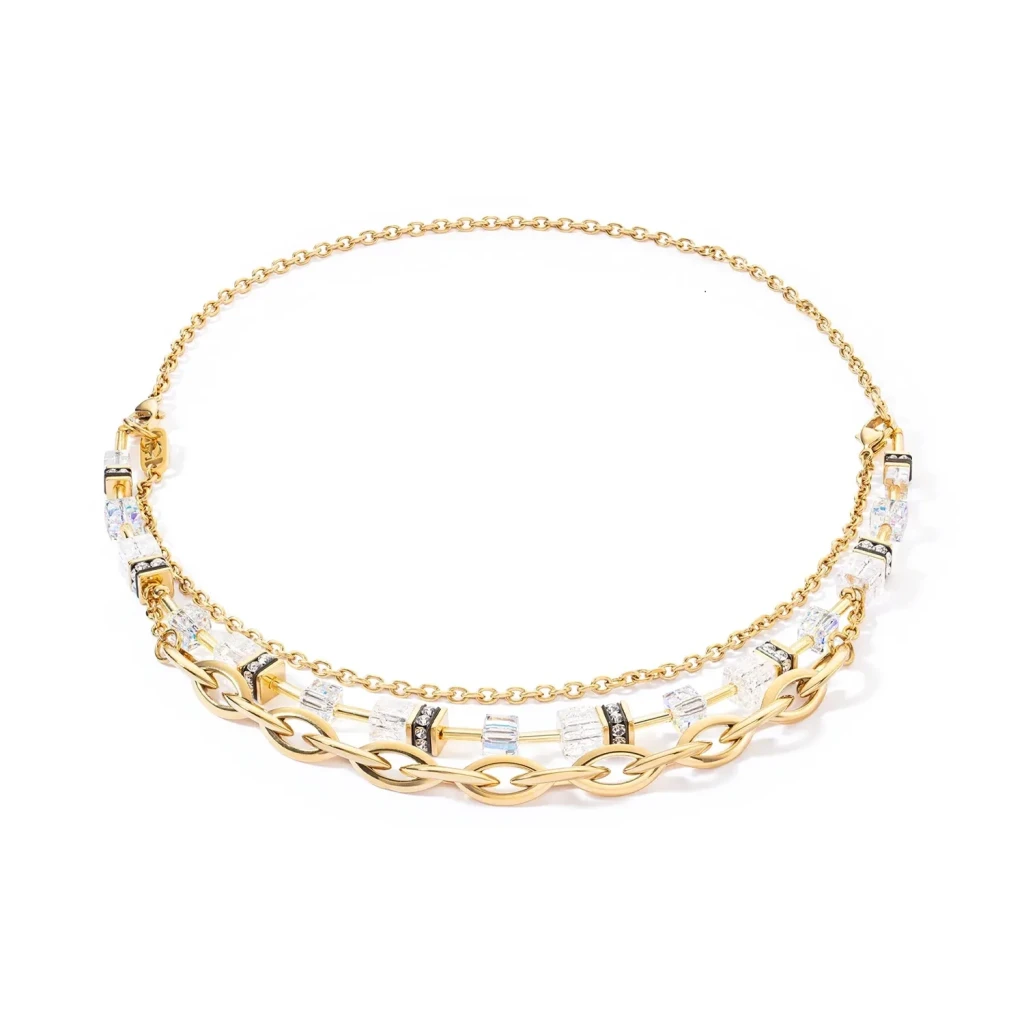 Колье Coeur de Lion White-Gold 4523/10-1416