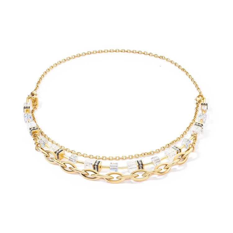 Колье Coeur de Lion White-Gold 4523/10-1416