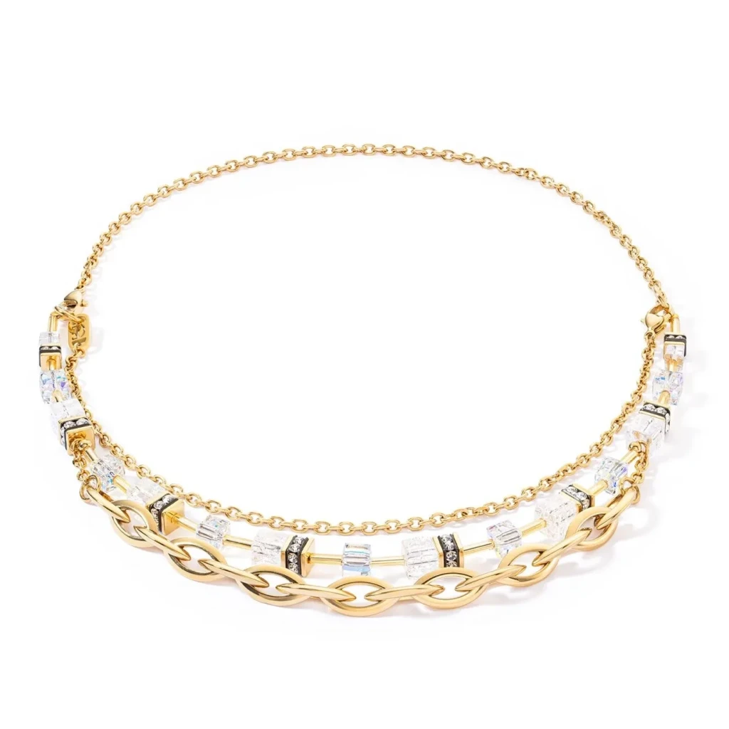 Колье Coeur de Lion White-Gold 4523/10-1416
