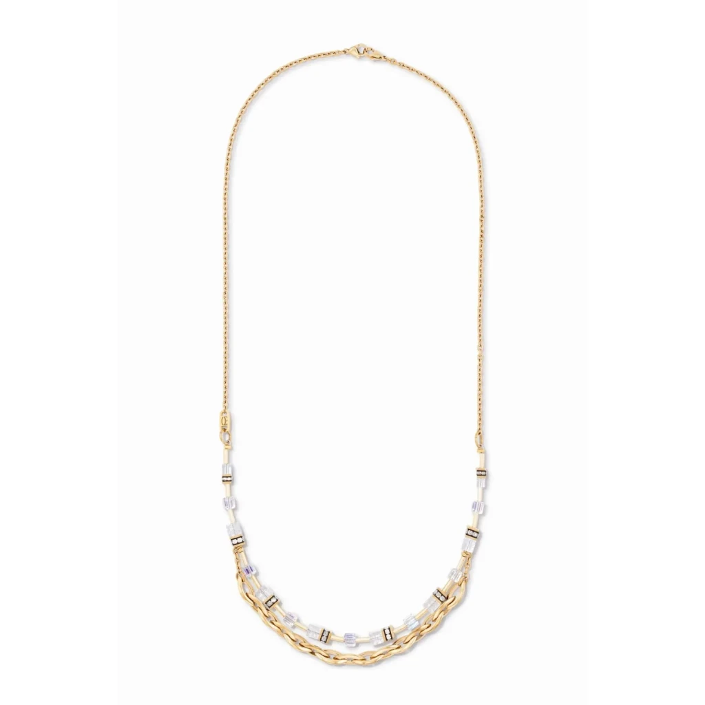 Колье Coeur de Lion White-Gold 4523/10-1416
