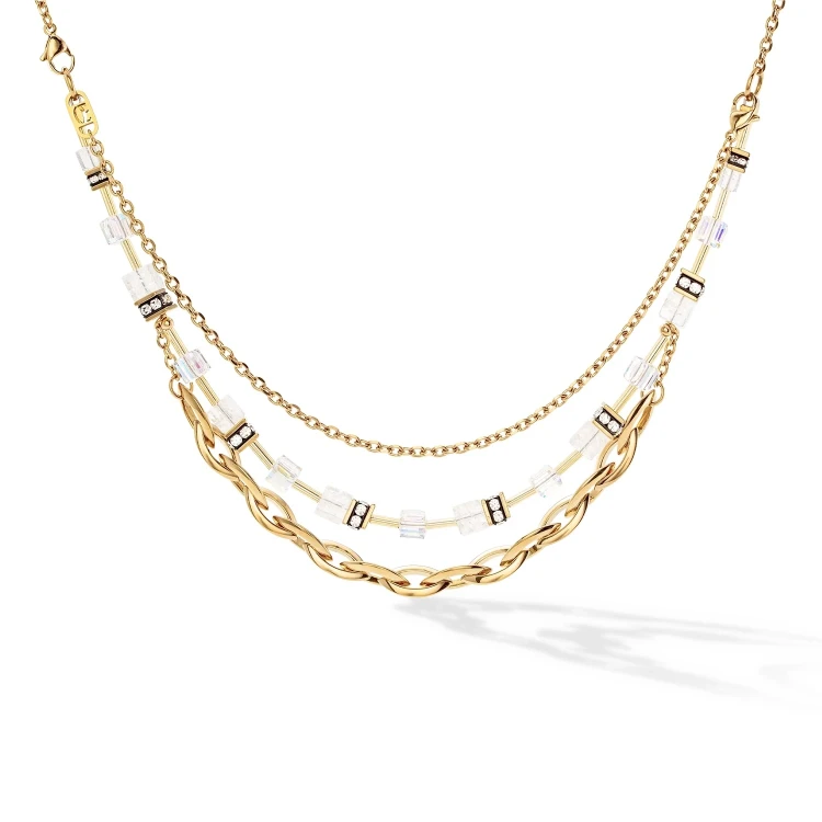 Колье Coeur de Lion White-Gold 4523/10-1416