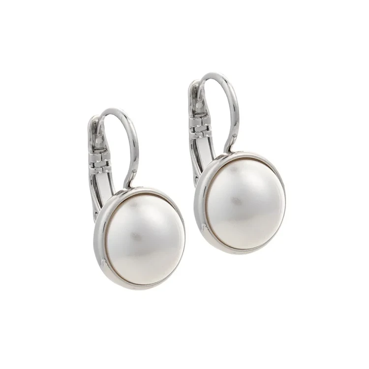 Серьги Fiore Luna Pearl A2010PE-E01.1 BW/S