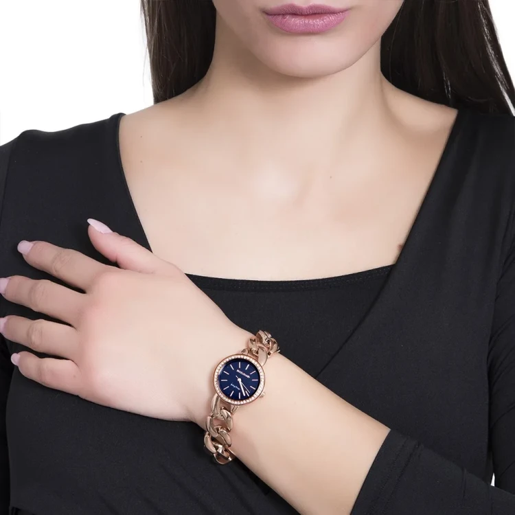 Часы Boccadamo LadyB Rosegold Black LB008 BW/RG