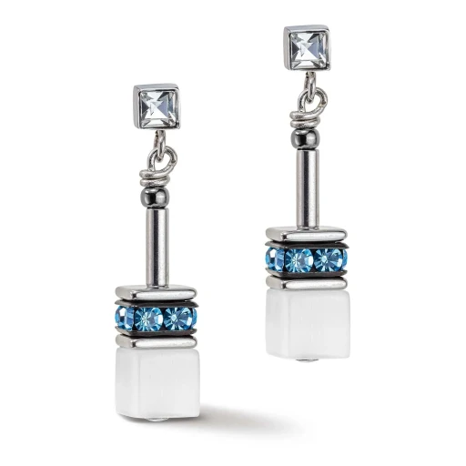 Пусеты Coeur de Lion Aqua Monochrome 4012/21-2000