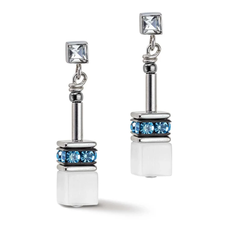 Пусеты Coeur de Lion Aqua Monochrome 4012/21-2000