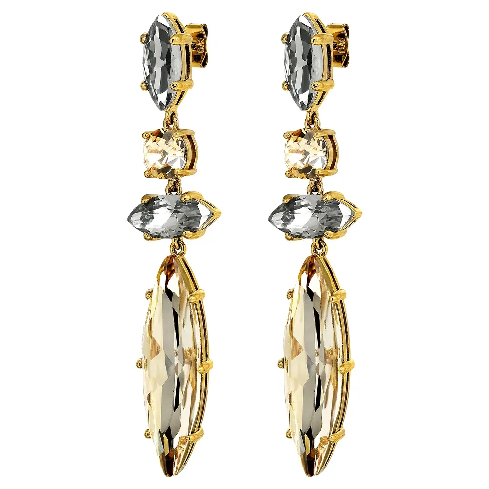 Серьги Dyrberg Kern TENERE SG GOLDEN_GREY 470030