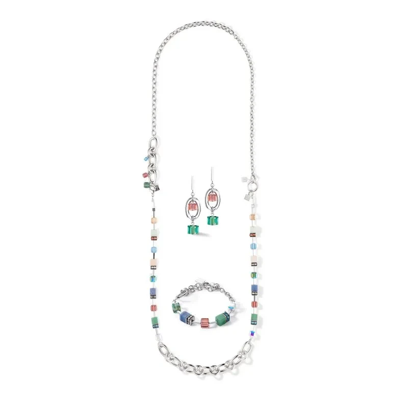 Колье Coeur de Lion Multicolor Gemstone 4520/10-1561