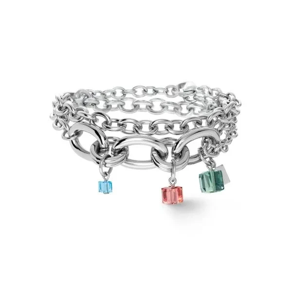 Колье Coeur de Lion Multicolor Gemstone 4520/10-1561