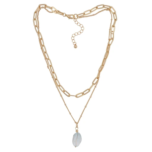 Колье Fiore Luna Crystal Drop LN5122 BW/RG