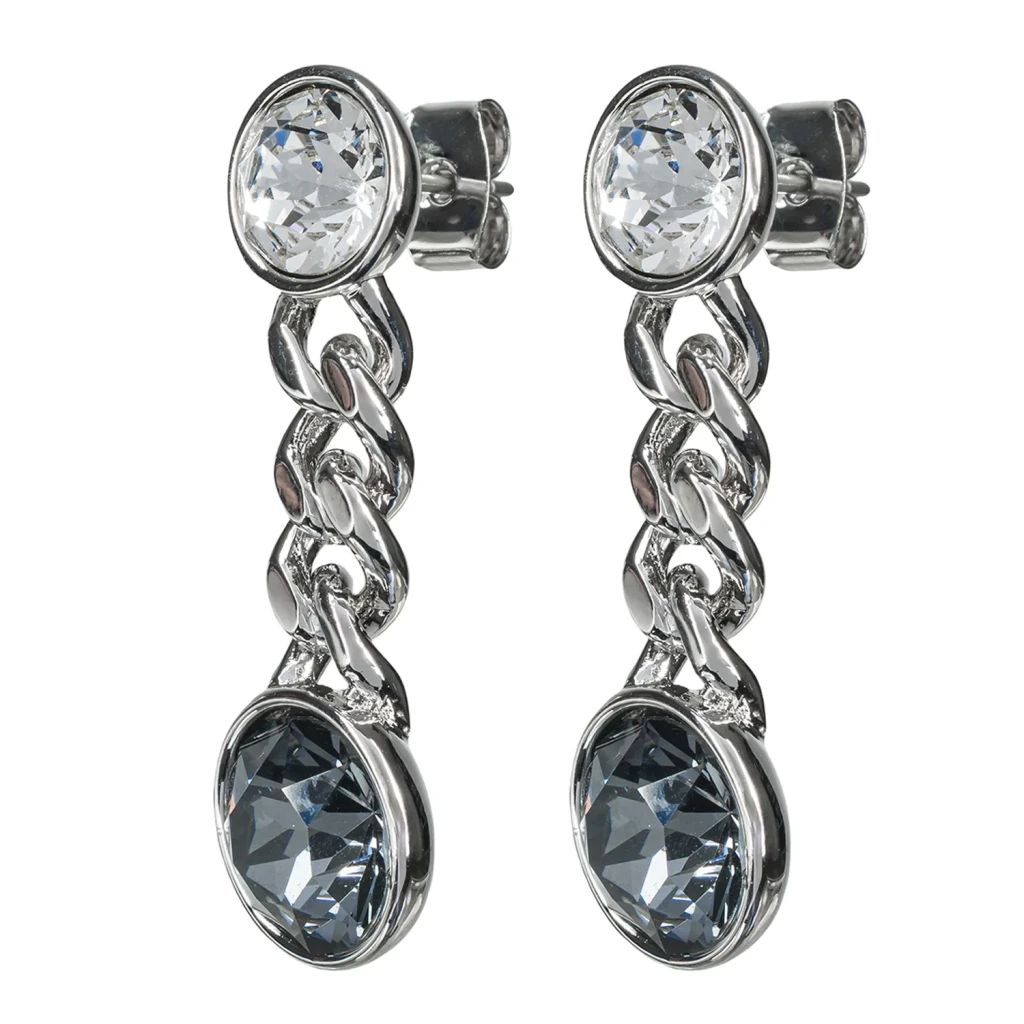 Серьги Fiore Luna Silver Night A2401SW-E01.3 BW/S