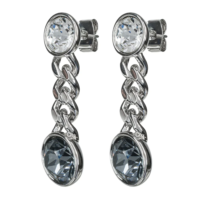 Серьги Fiore Luna Silver Night A2401SW-E01.3 BW/S
