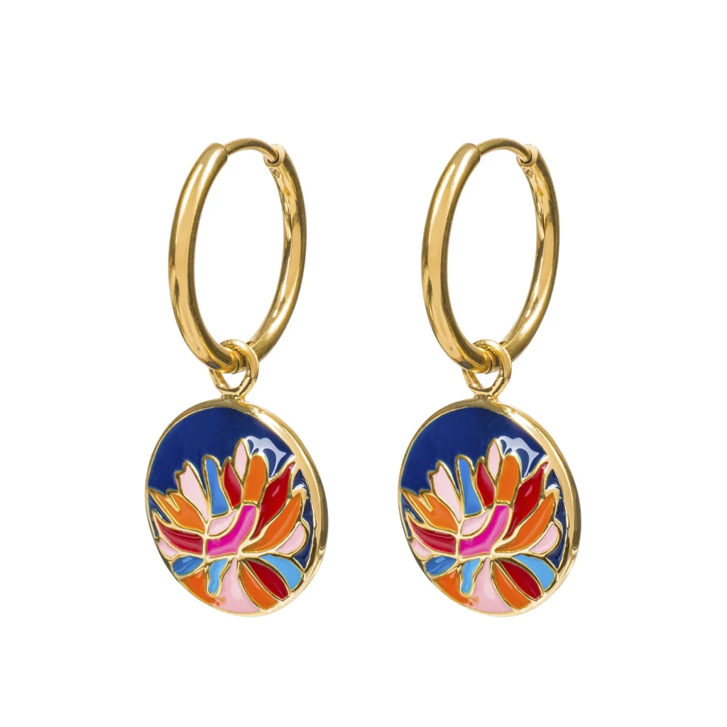 Серьги Fiore Luna AE03599-4