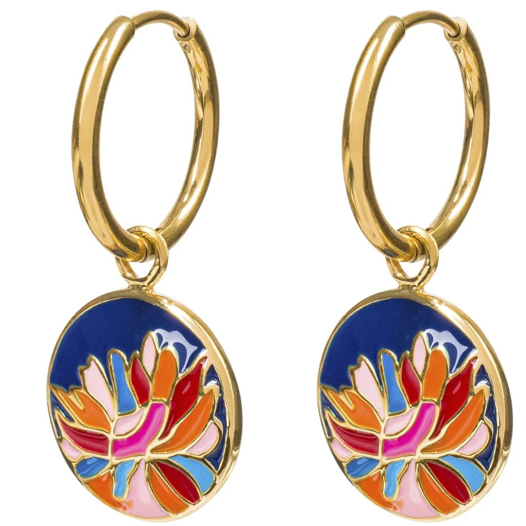 Серьги Fiore Luna AE03599-4