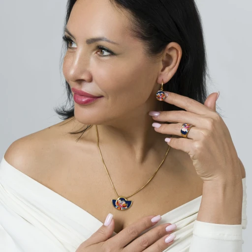 Серьги Fiore Luna AE03599-4