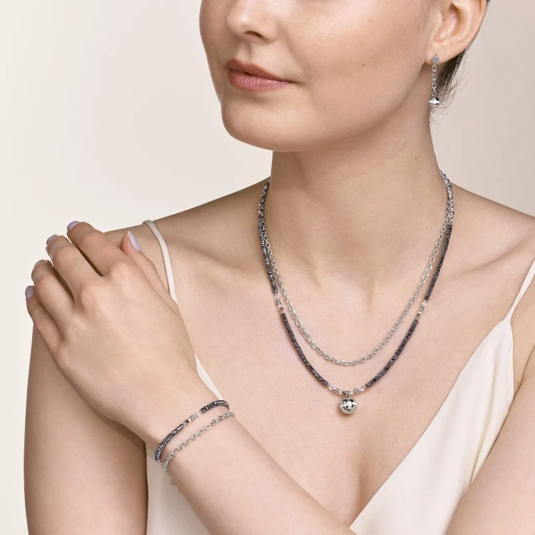 Серьги Coeur de Lion 4-In-1 Silver 5067/21-1700