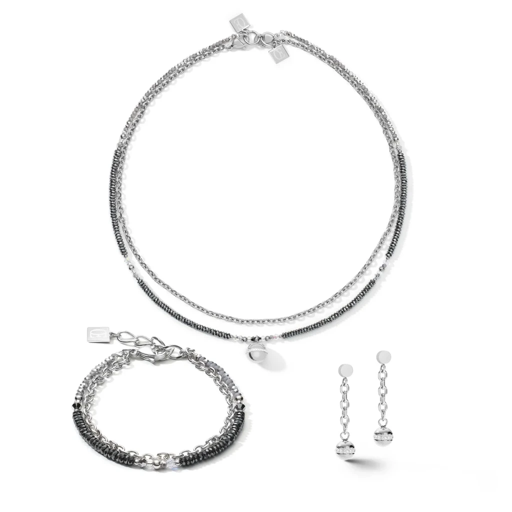 Серьги Coeur de Lion 4-In-1 Silver 5067/21-1700
