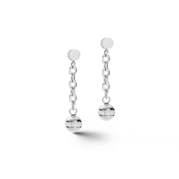 Серьги Coeur de Lion 4-In-1 Silver 5067/21-1700