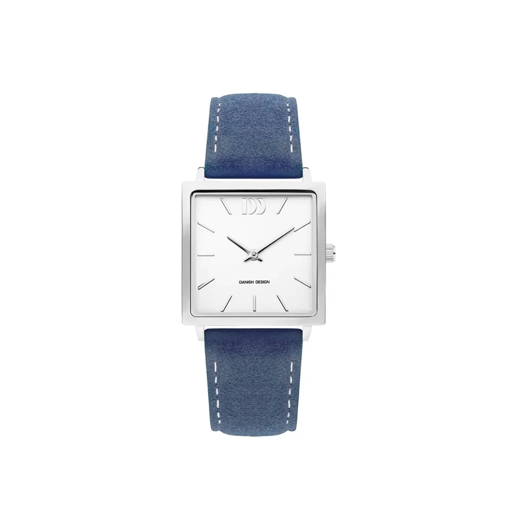 Часы Danish Design MIAMI Silver Royal Blue Suede IV22Q1248