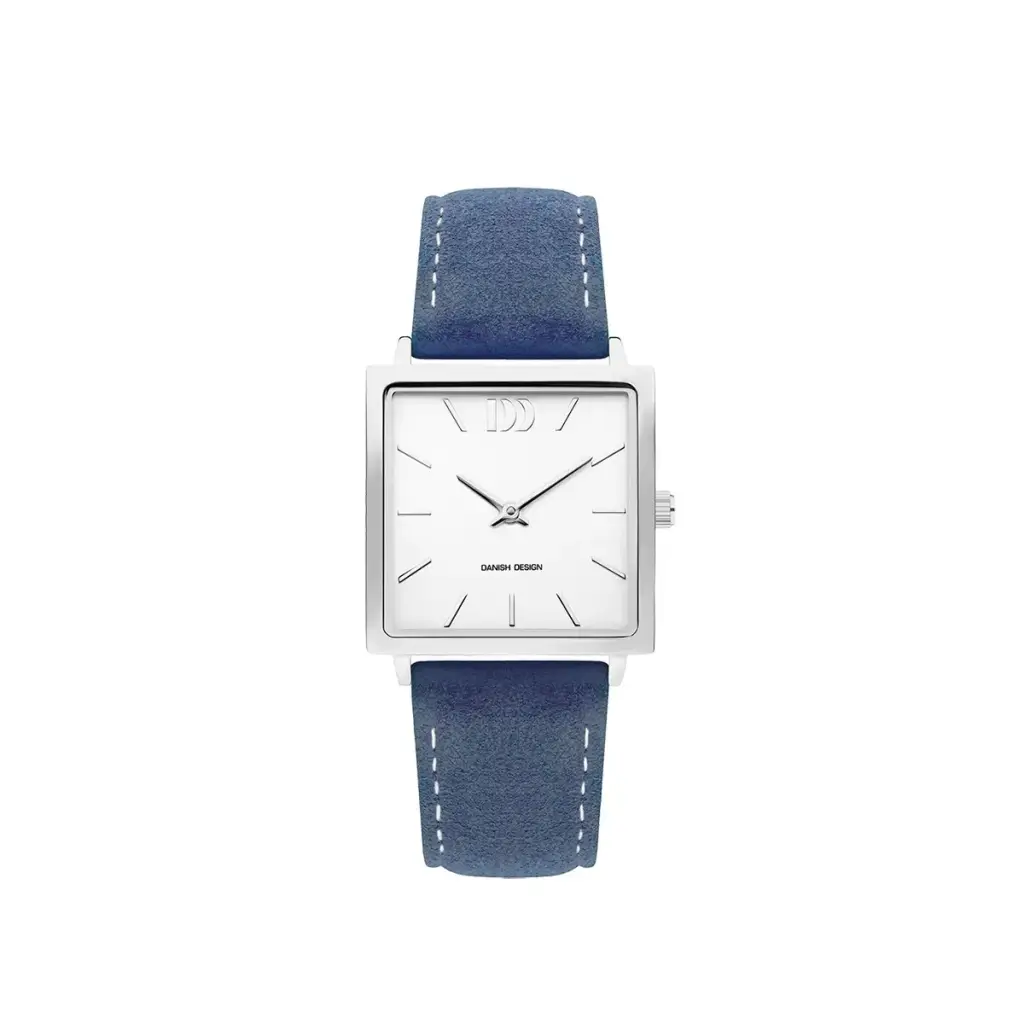 Часы Danish Design MIAMI Silver Royal Blue Suede IV22Q1248