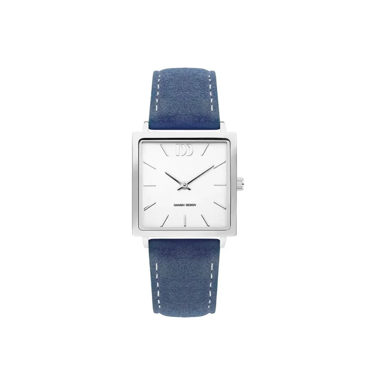 Часы Danish Design MIAMI Silver Royal Blue Suede IV22Q1248