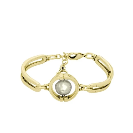 Браслет Ciclon Auténtica Con Perla Oro CORO189