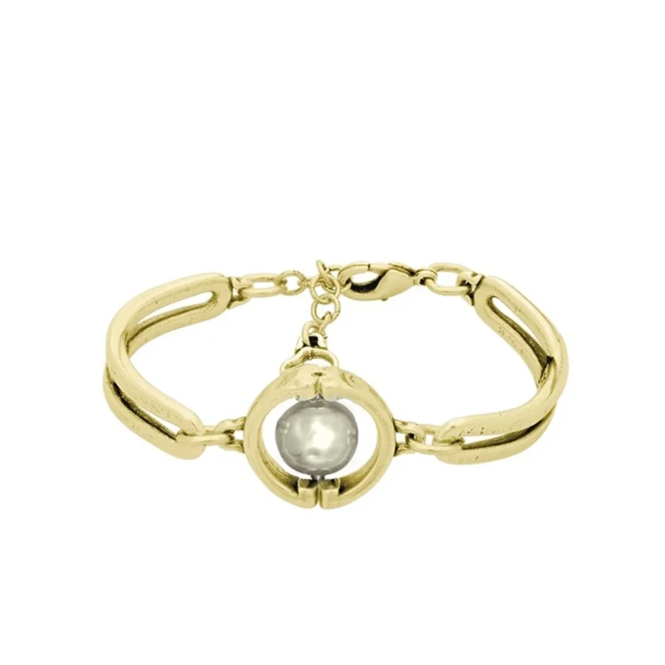 Браслет Ciclon Auténtica Con Perla Oro CORO189