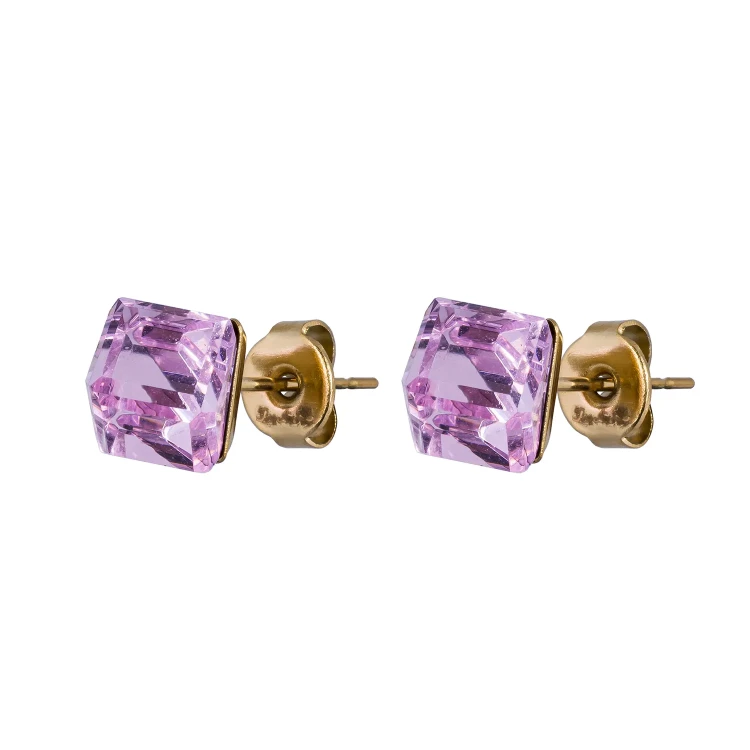 Fiore Luna Пусеты Pink SWE2127/2 P G