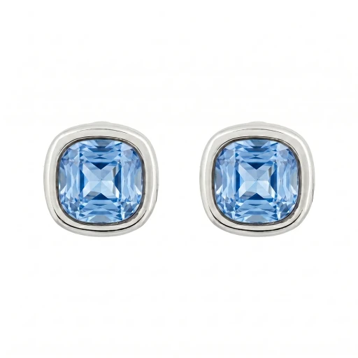 Серьги Light Sapphire AG210405E-014 S Fiore Luna