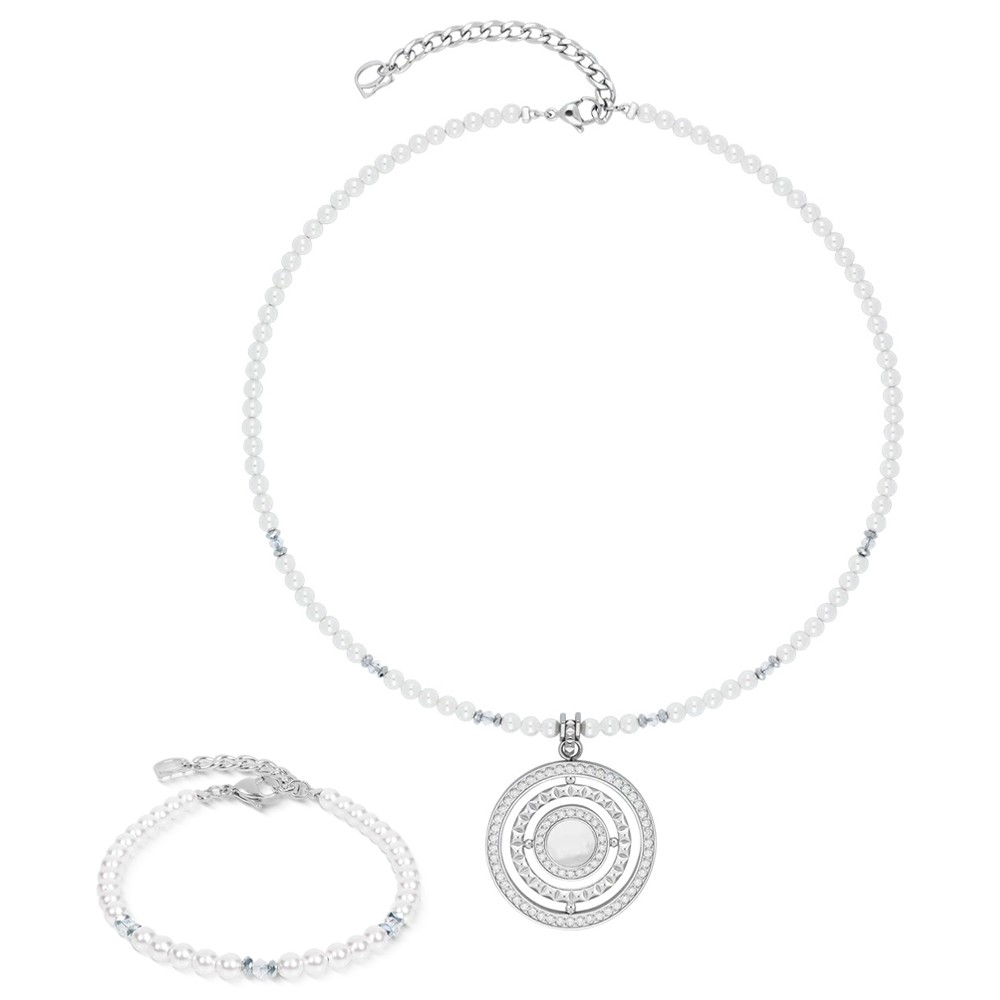 Браслет Coeur de Lion White-Silver 2063/30-1417