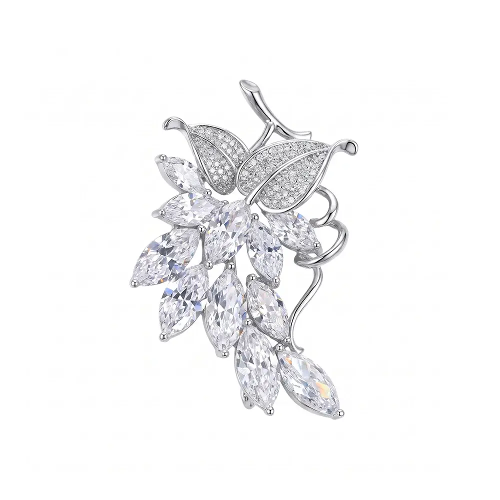 Брошь Гроздь Fiore Luna FBB02307-03 S