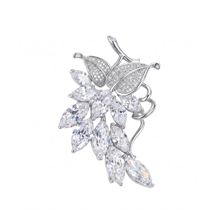 Брошь Гроздь Fiore Luna FBB02307-03 S
