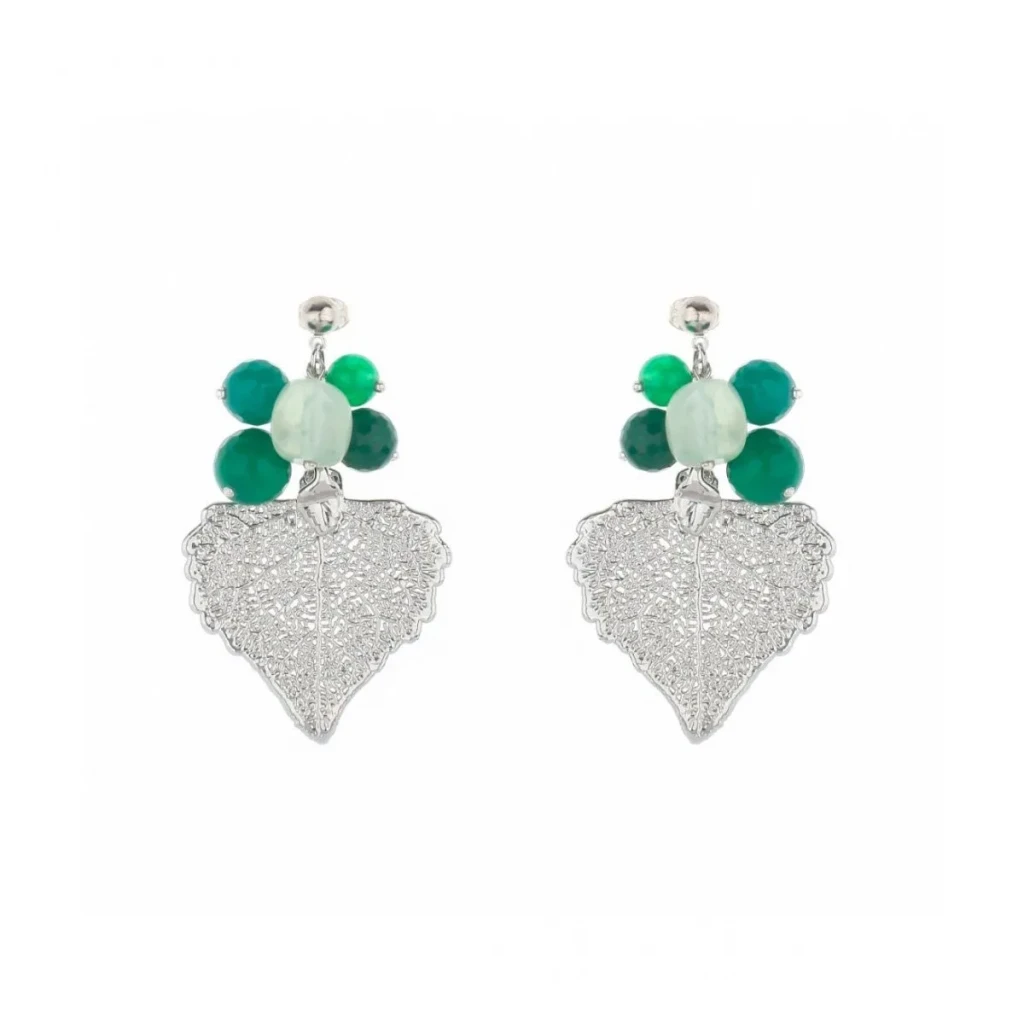 Серьги Ester Bijoux Тополь F710-S BW