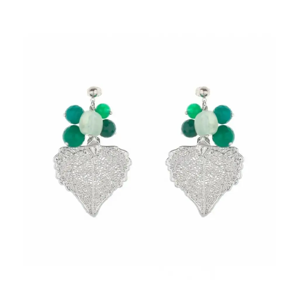 Серьги Ester Bijoux Тополь F710-S BW