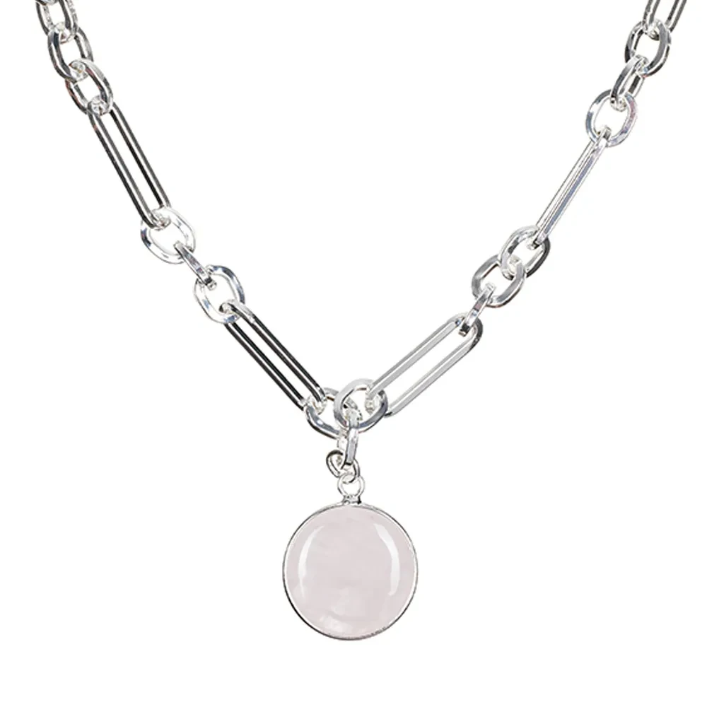 Колье Fiore Luna ROSE QUARTZ LN5149 R/S