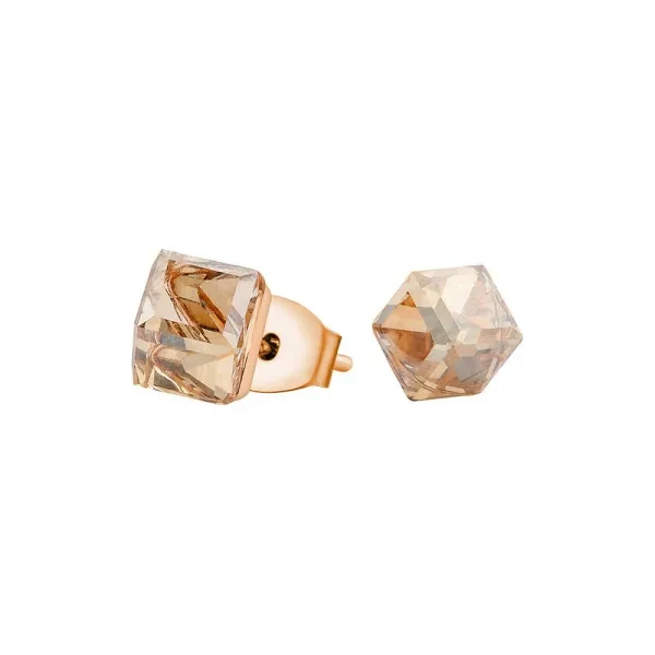 Fiore Luna Пусеты Crystal SWE1127/1 C RG